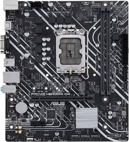 Tarjeta Madre Gigabyte H610M K 2xDDR4 64GB 3200Mhz PCIe 4.0 M.2 1xHDMI S 1700 12th 13th Gen mATX