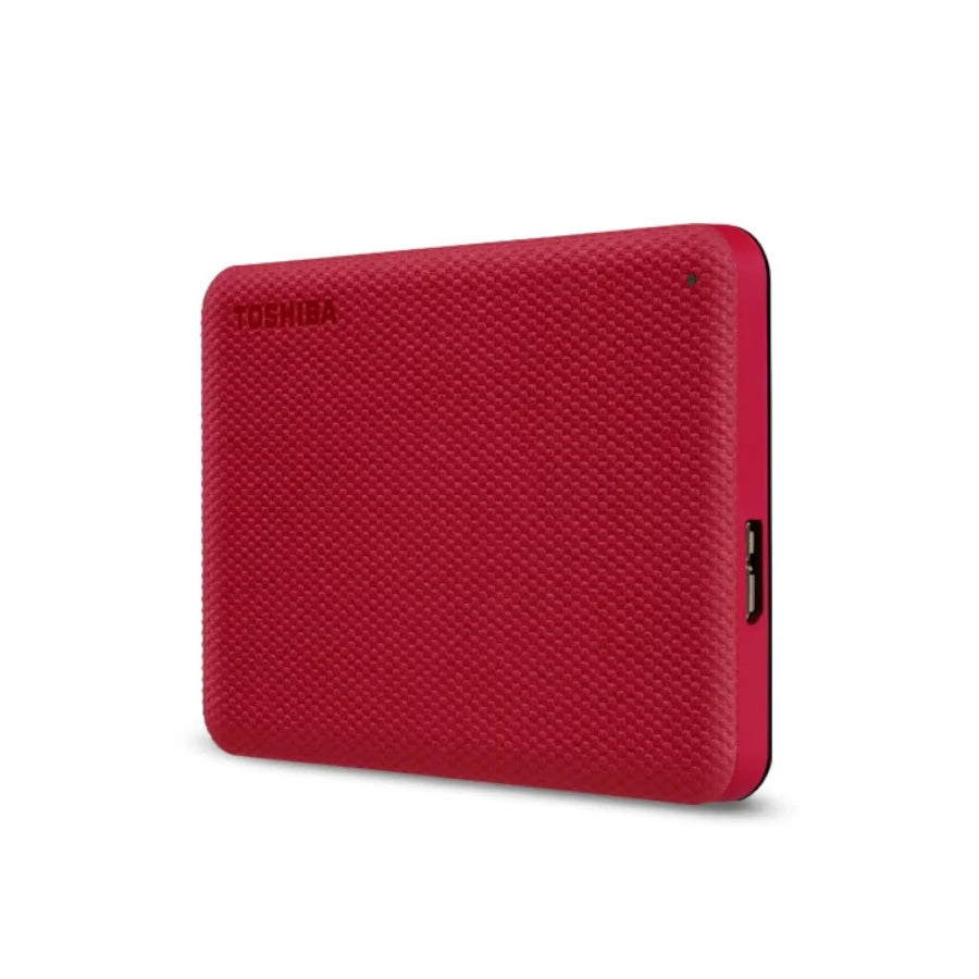 Disco Duro Externo Toshiba Canvio Advance V10 4TB 2.5" USB 3.2 Gen 1 Color Rojo para Windows/Mac