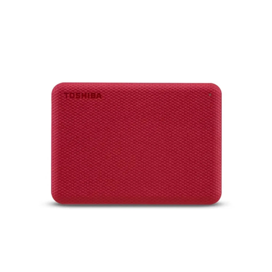 Disco Duro Externo Toshiba Canvio Advance V10 4TB 2.5" USB 3.2 Gen 1 Color Rojo para Windows/Mac