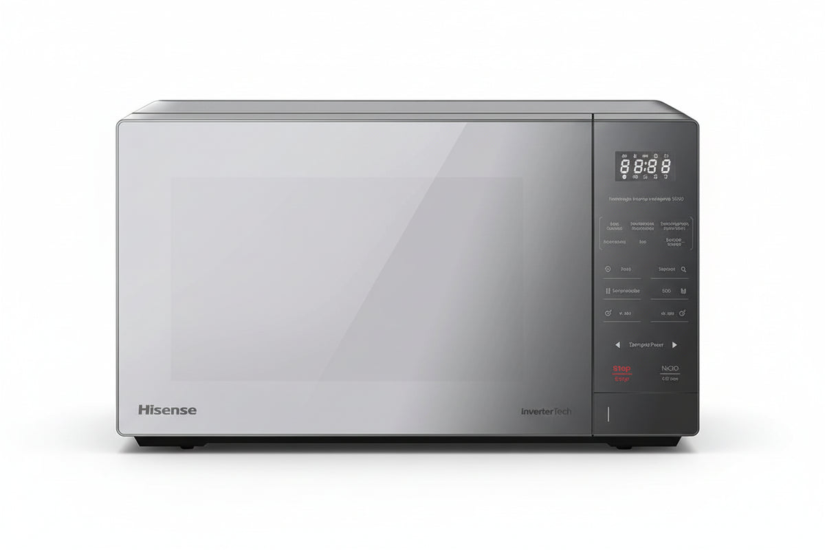 Horno de Microondas Hisense 0.9 CF. Silver