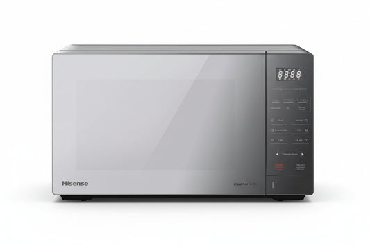 Horno de Microondas Hisense 0.9 CF. Silver