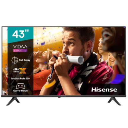 Televisor Hisense A4KR LED 43" Smart TV FHD Resolución 1920x1080 Roku HDMI/USB
