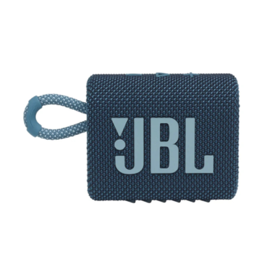 Altavoz Bluetooth Portatil JBL GO 3 con Bateria de 5 horas y Resistente al Agua Color Azul