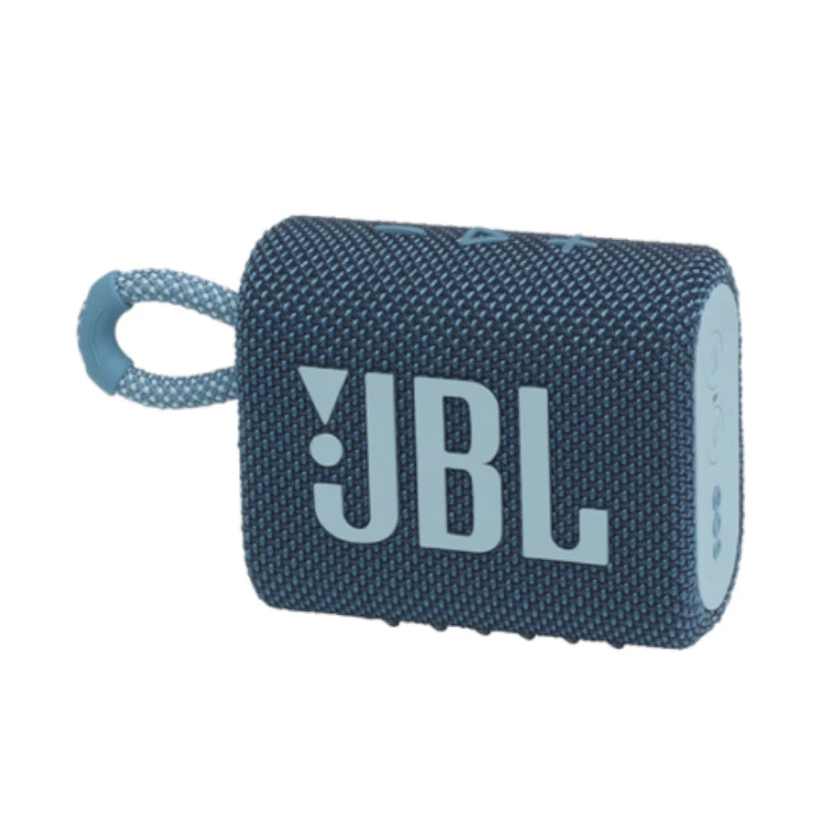 Altavoz Bluetooth Portatil JBL GO 3 con Bateria de 5 horas y Resistente al Agua Color Azul