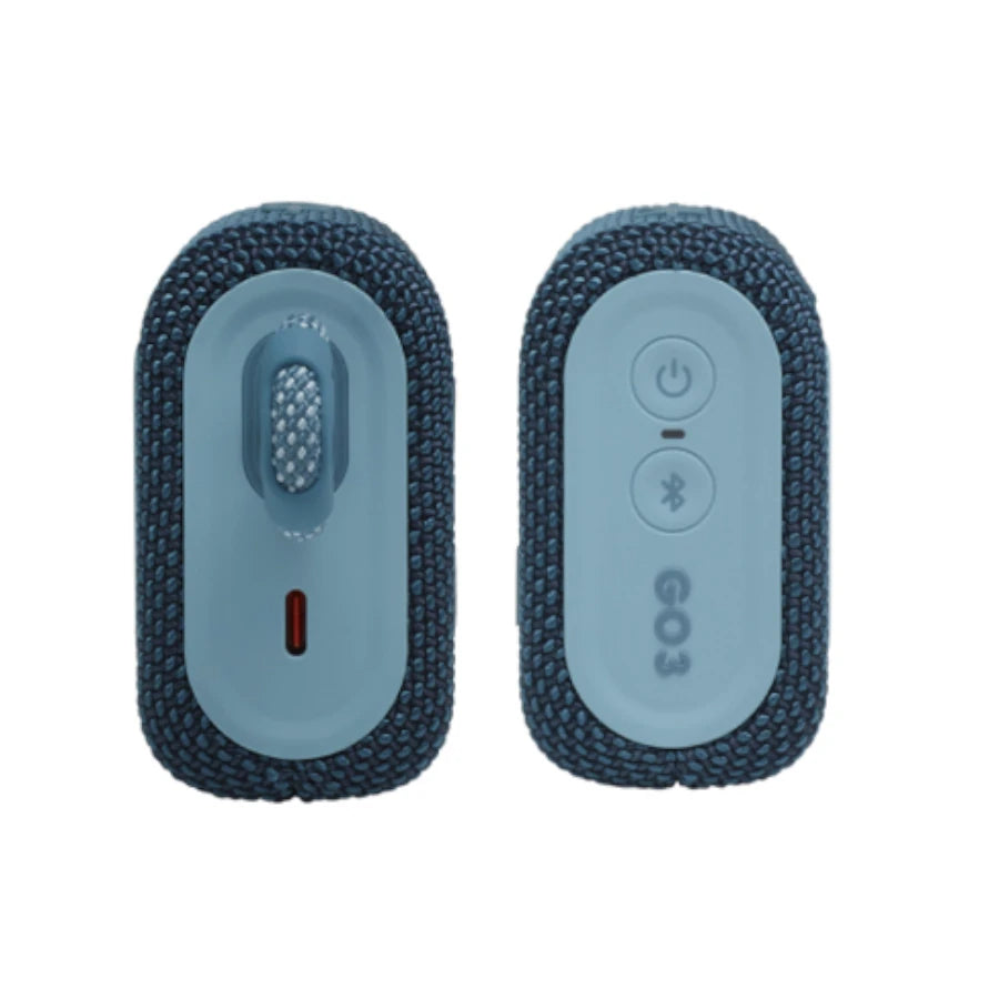 Altavoz Bluetooth Portatil JBL GO 3 con Bateria de 5 horas y Resistente al Agua Color Azul