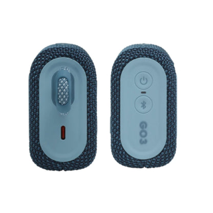 Altavoz Bluetooth Portatil JBL GO 3 con Bateria de 5 horas y Resistente al Agua Color Azul