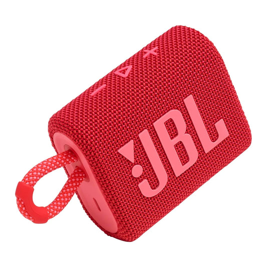 Altavoz Bluetooth Portatil JBL GO 3 con Bateria de 5 horas y Resistente al Agua Camuflaje Color Rojo