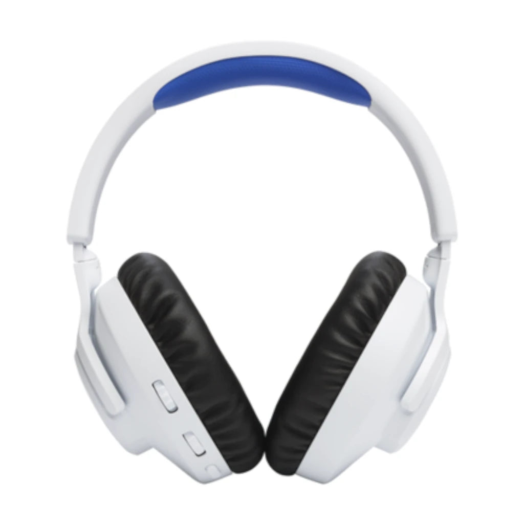Auriculares inalámbricos JBL supraaurales para juegos JBL Quantum 360P para consola PS color blanco/azul