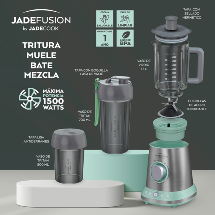 Licuadora Jade Cook Fusion 8 Pzas 1000w