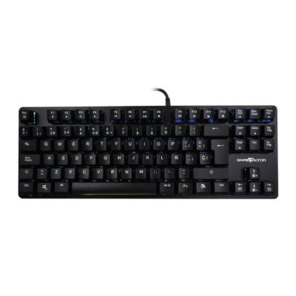 Teclado Mecánico Game Factor KBG500-BL RGB Tenkeyless USB Switch Azul Color Negro