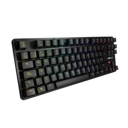 Teclado Mecánico Game Factor KBG500-BL RGB Tenkeyless USB Switch Azul Color Negro