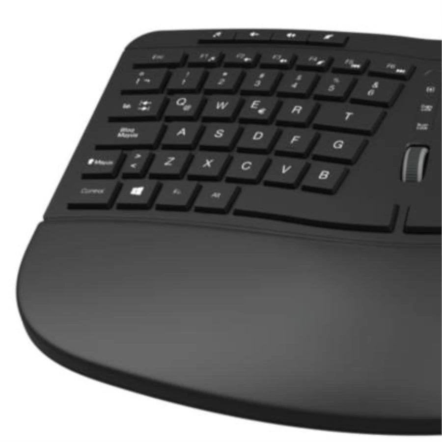 Teclado ergonimico inalambrico premium Klip Xtreme Trascend Wireless KBK-530S
