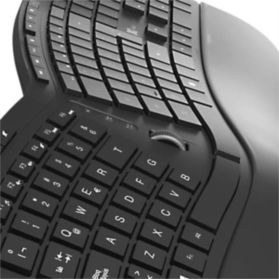 Teclado ergonimico inalambrico premium Klip Xtreme Trascend Wireless KBK-530S