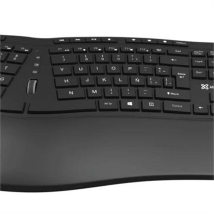 Teclado ergonimico inalambrico premium Klip Xtreme Trascend Wireless KBK-530S