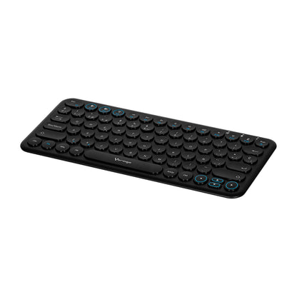 Teclado Vorago Kbw-400 Slim Regargable Tipo C 2 Bluetooth + Wireless Negro - 4