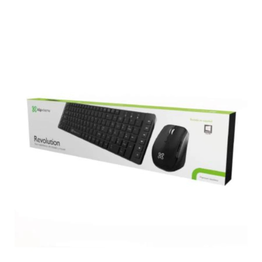 Teclado y Mouse inalambrico premium Klip Xtreme Revolution KCK-270S
