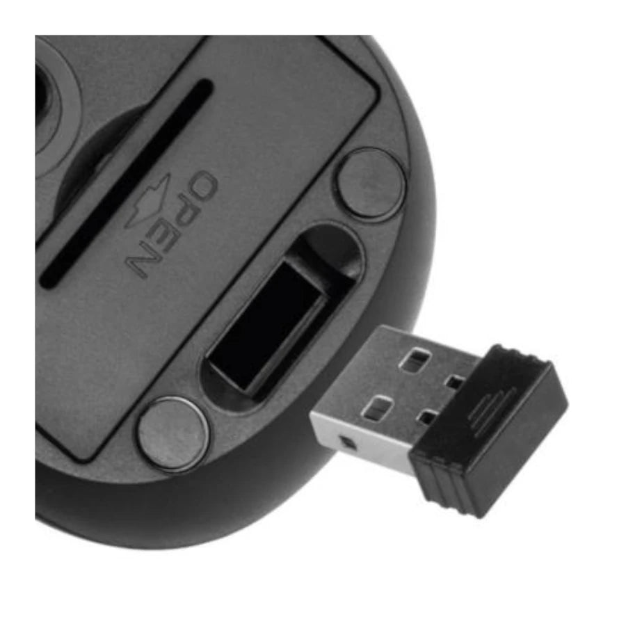 Mouse Inalámbrico Klip Xtreme Klever KMW-340BL Ergonómico Plug & Play Sensor Óptico Azul
