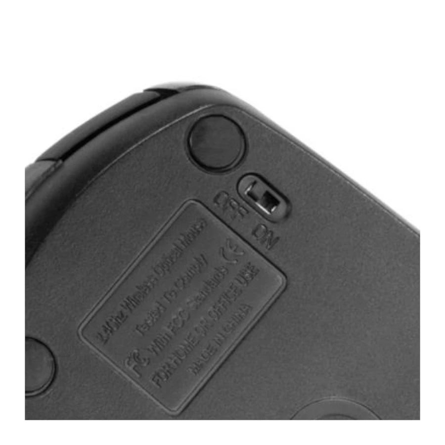 Mouse Inalámbrico Klip Xtreme Klever KMW-340BL Ergonómico Plug & Play Sensor Óptico Azul