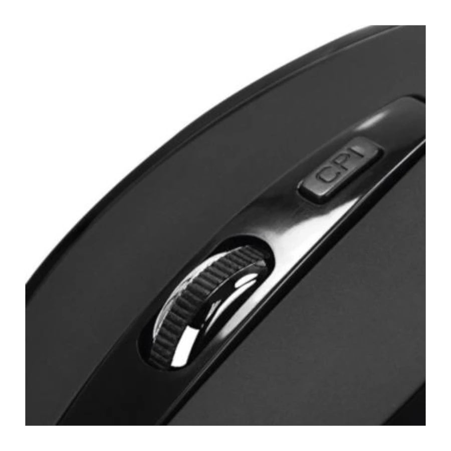 Mouse Inalámbrico Klip Xtreme Klever KMW-340BL Ergonómico Plug & Play Sensor Óptico Azul