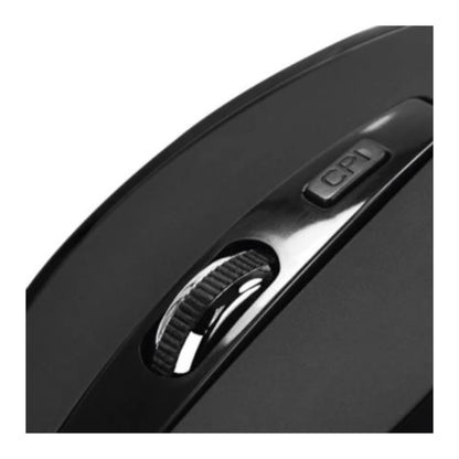 Mouse Inalámbrico Klip Xtreme Klever KMW-340BL Ergonómico Plug & Play Sensor Óptico Azul