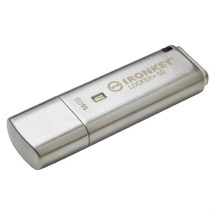 Memoria USB Kingston IronKey Locker+ 50 16GB con XTS-AES-USBtoCloud