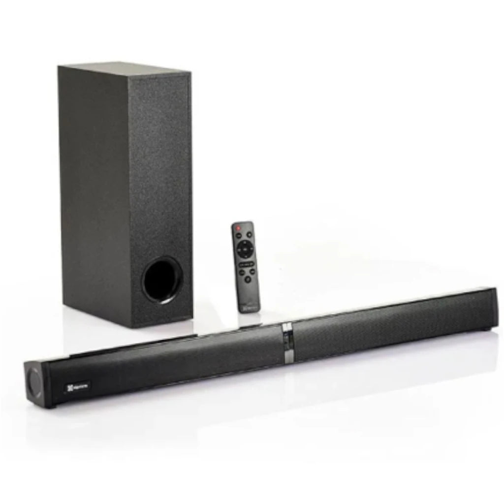 Barra de Sonido TWS Klip Xtreme Bluetooth 2.1 200W Subwoofer HDMI Óptico Digital