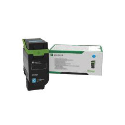Tóner Lexmark Rendimiento de 11700 Páginas Color Cian para CS632/CX635