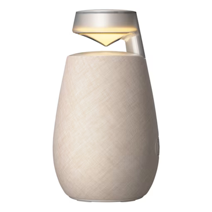 Bocina LG XBOOM 360 20W bocina bluetooth con sonido omnidireccional 360 beige