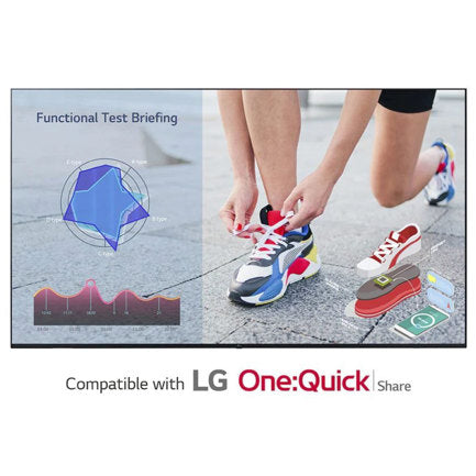 Pantalla LG 75UL3Q-E Digital Signage WebOS 75 pulgadas UHD 3840x2160 brillo 400 nits