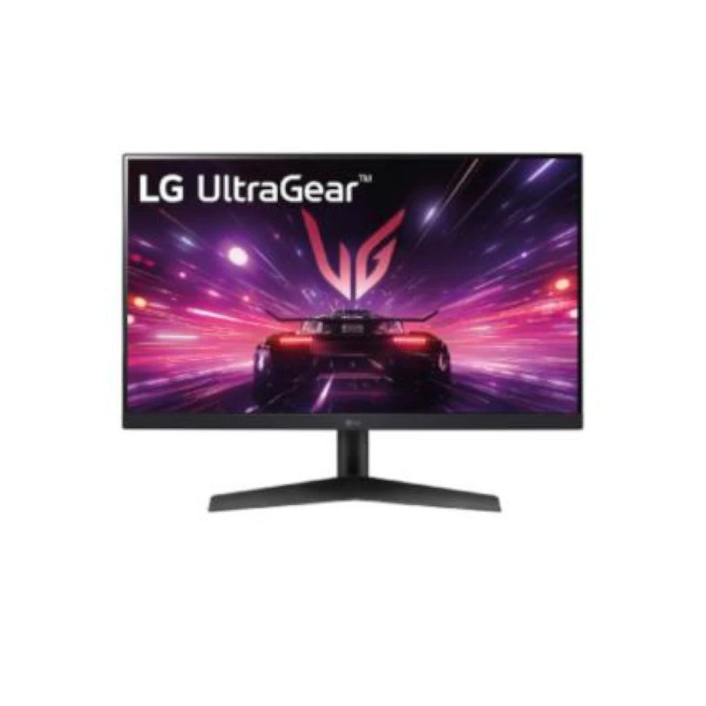 Monitor Gaming LG 24GS60F-B LED 24 Ultra Gear Panel IPS 1920X1080 FHD Frecuencia 180Hz  negro HDMI DP Headphone out Flicker safe Motion Blur Reduction Tech Black Stabilizer Crosshair AMD FreeSync HDR 10