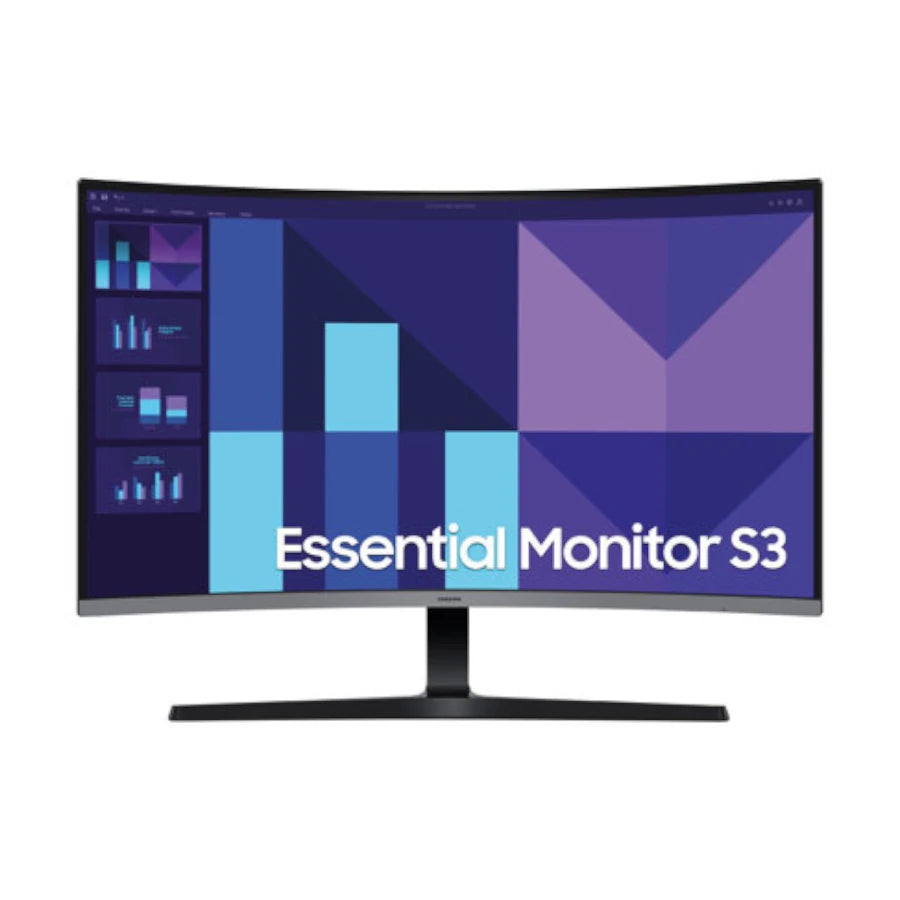 Monitor Samsung Essential S3 S39GD 32 in FHD Panel VA 1920 x 1080 CURVO 1500R HDMI/D-Sub