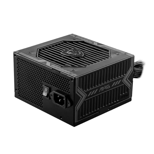 Fuente de Poder MSI MAG A650BN 650W 80 Pluz Bronze ATX 20+4 pin Fan 120mm Negro