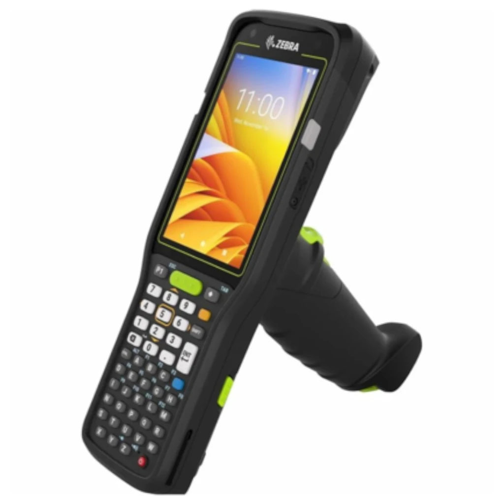Terminal Zebra MC34 Gun Display 4 Escan SE58 Ram6GB/128GB 47Key Cam5/13MP UFS Wifi6e NFC Android GMS Battery 7000mAh