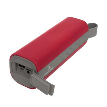 Bocina Perfect Choice Ventum Inalámbrica Bluetooth TWS Resistente a Salpicaduras Color Rojo