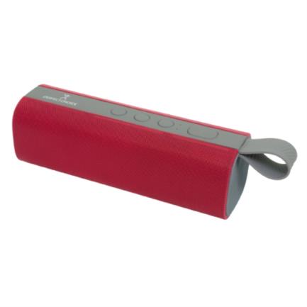 Bocina Perfect Choice Ventum Inalámbrica Bluetooth TWS Resistente a Salpicaduras Color Rojo