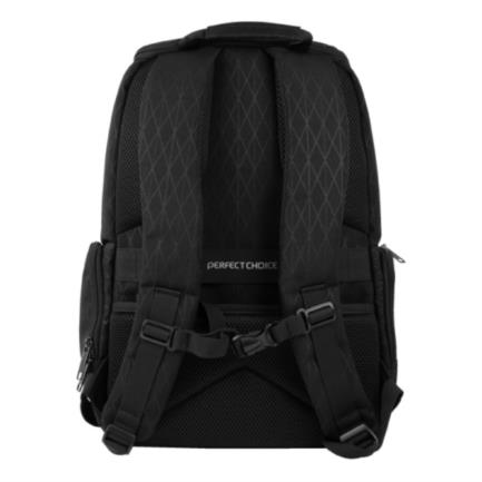 Mochila Perfect Choice Vilux Ejecutiva para Laptop 15"-17" Color Negro