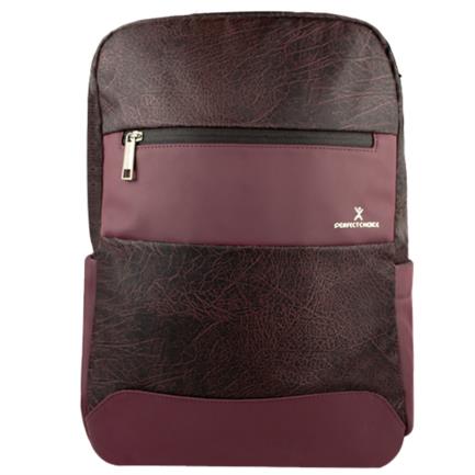 Mochila Perfect Choice Phenix para Laptop 15.6"-17" Color Tinto