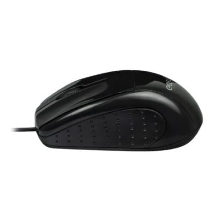 Mouse Easy Line Óptico Alámbrico USB 1200dpi Color Negro