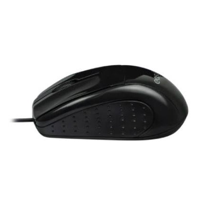 Mouse Easy Line Óptico Alámbrico USB 1200dpi Color Negro