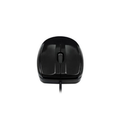 Mouse Easy Line Óptico Alámbrico USB 1200dpi Color Negro