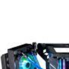 Gabinete Gamer Cooler Master MasterFrame 700 Full Tower ITX mATX ATX SSI CEB EATX XLATX Vidrio Templado Negro