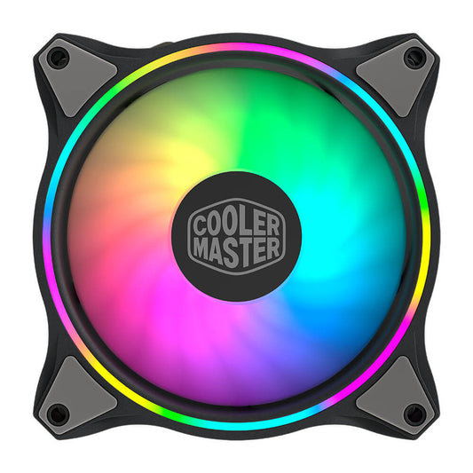 Ventilador para Gabinete Cooler Master MasterFan MF120 Halo 120mm ARGB 650-1800 RPM Color Negro