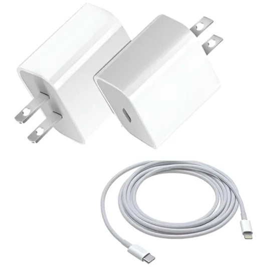 Cargador Apple USB-C 20W Carga Rapida Color Blanco