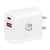 Cargador de Pared Manhattan 20W  USB-C PD (20W) y USB-A QC (18W)