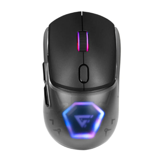 Mouse Game Factor Mow700 Carcasas Intercambiables 2.4g+Bt Pixart 3395 26.000 Dpi Rgb Negro
