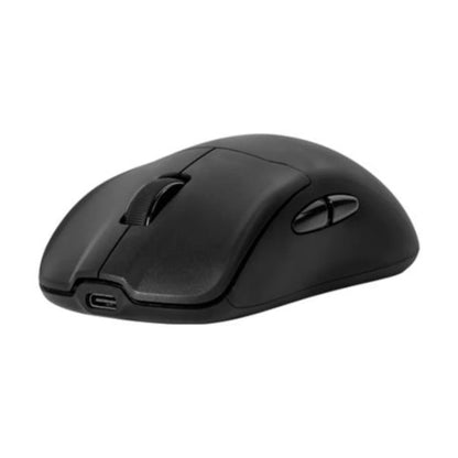Mouse Game Factor Mow800 Inalambrico Wireless 2.4g Bt Pixart 3395 26.000 Dpi 4k Hz Base Rgb Ultraligero 56g Negro