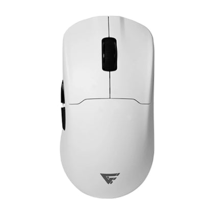 Mouse Game Factor Mow800 Inalambrico Wireless 2.4g Bt Pixart 3395 26.000 Dpi 4k Hz Base Rgb Ultraligero 56g Blanco
