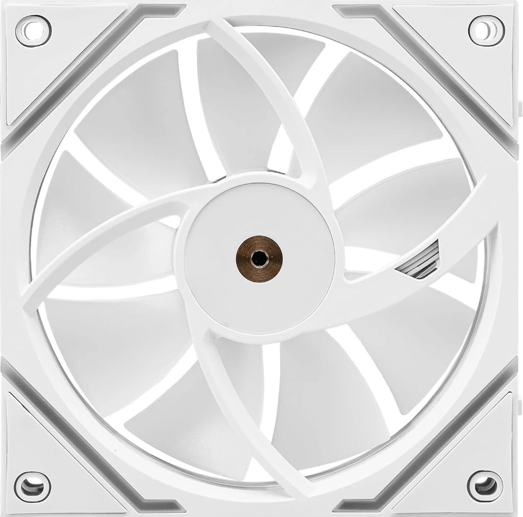 Ventilador P/Gabinete Msi Mpg Ez120 Argb White 3w Argb Conexion Magnetica 3 Fan 360mm Blanco
