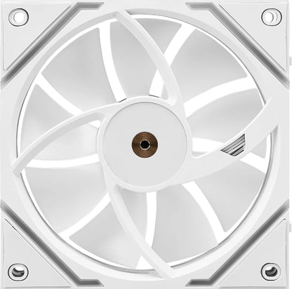 Ventilador P/Gabinete Msi Mpg Ez120 Argb White 3w Argb Conexion Magnetica 3 Fan 360mm Blanco