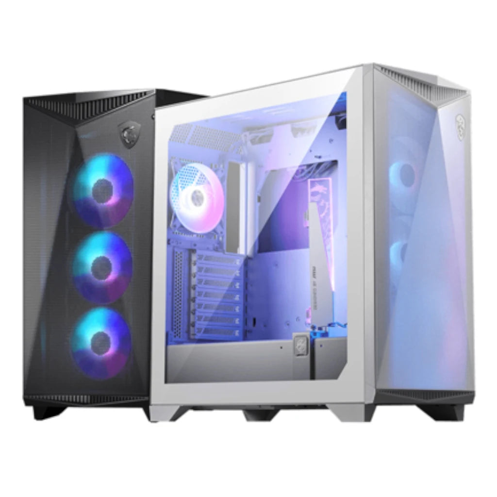 Gabinete Msi Mpg Gungnir 300r Airflow White Blanco Vidrio Templado 4 Vent
ilador Arg Batx S Fuen